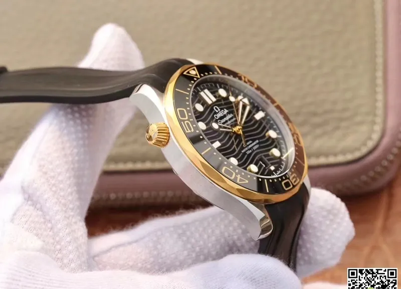 Omega Seamaster 210.22.42.20.01.001 VS Factory 1:1 Best Edition Replica Watch Black Strap